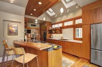 Kitchen renovation at 8th St in Charlotte, NC designed to improve flow, increase natural light, and create a more usable everyday space.